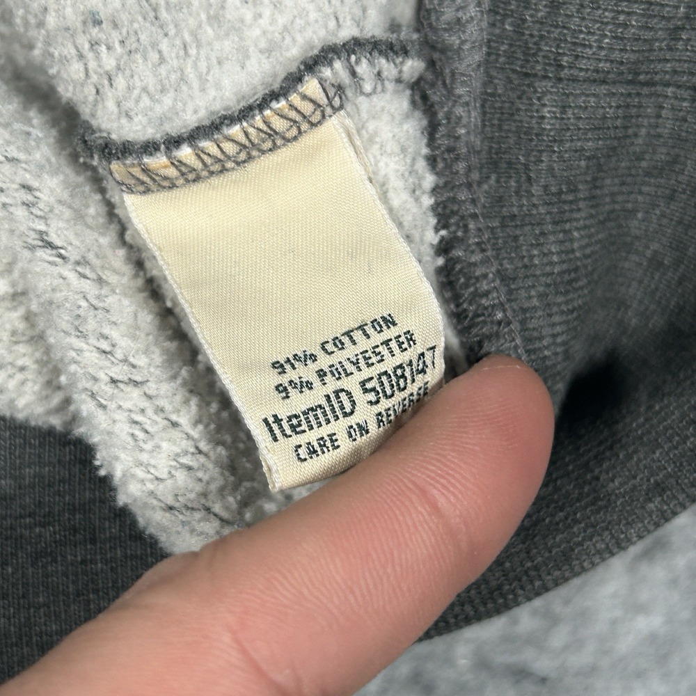 L.L. Bean Pullover‎ Sweater Men's Size Small Reg Grey Traditional Fit V Notch - Picture 9 of 11